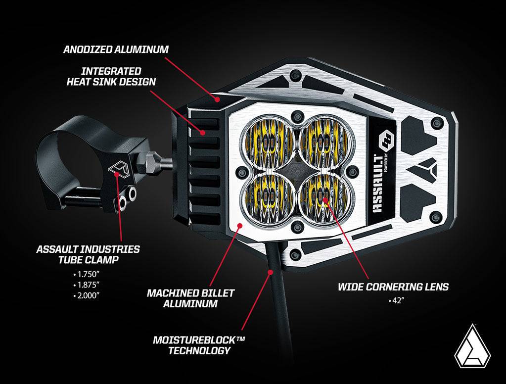 Assault Industries/Baja Designs Nighthawk LED Side Mirrors